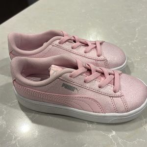 Toddler Puma Sneakers - shiny pink 🥰